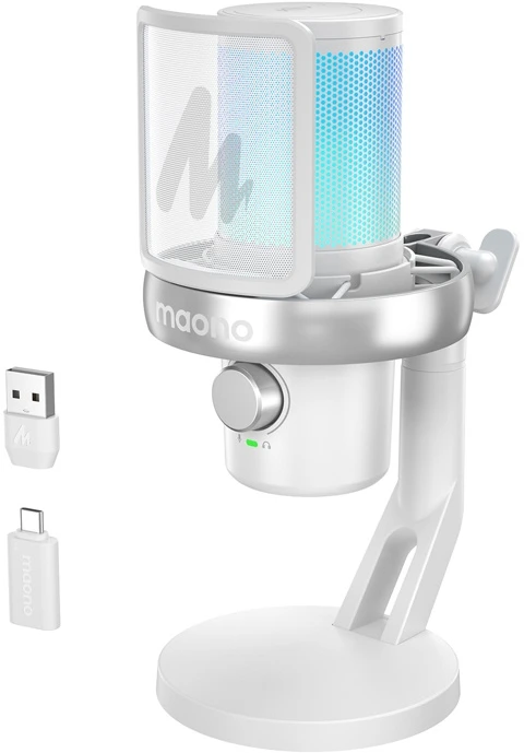 Maono „Vision DM40 Pro“ mikrofonas (baltas)