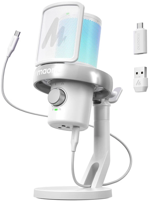 Maono „Vision DM40 Pro“ mikrofonas (baltas)