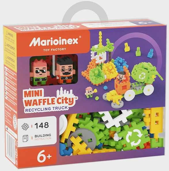 Konstruktorius Marioinex Mini Waffle šiukšliavežė, 48 d.