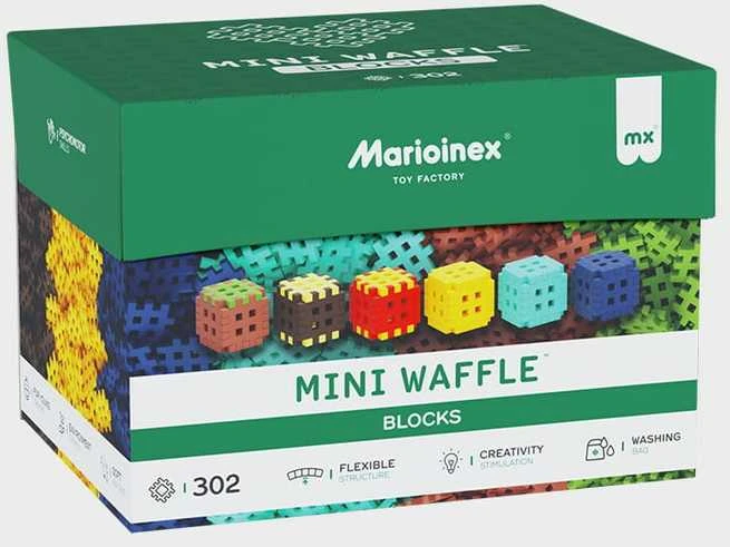 Marioinex mini vaflių konstruktoriaus kaladėlės, 302 dalys