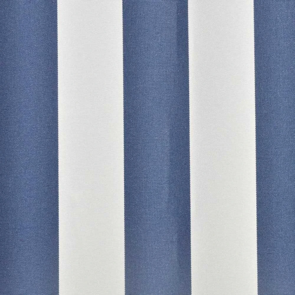 Markizės uždangalas, mėlyna ir balta, 350x250 cm