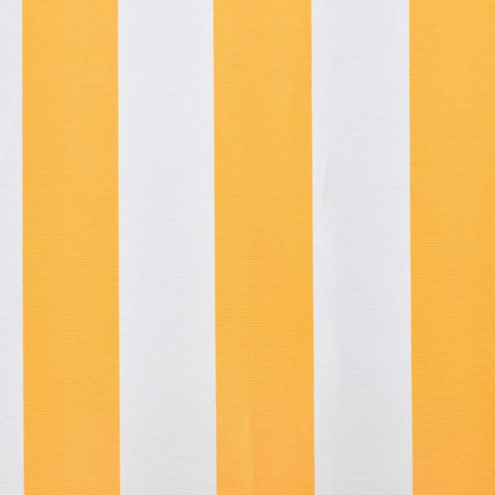 Markizės uždangalas, oranžinė ir balta, 350x250cm