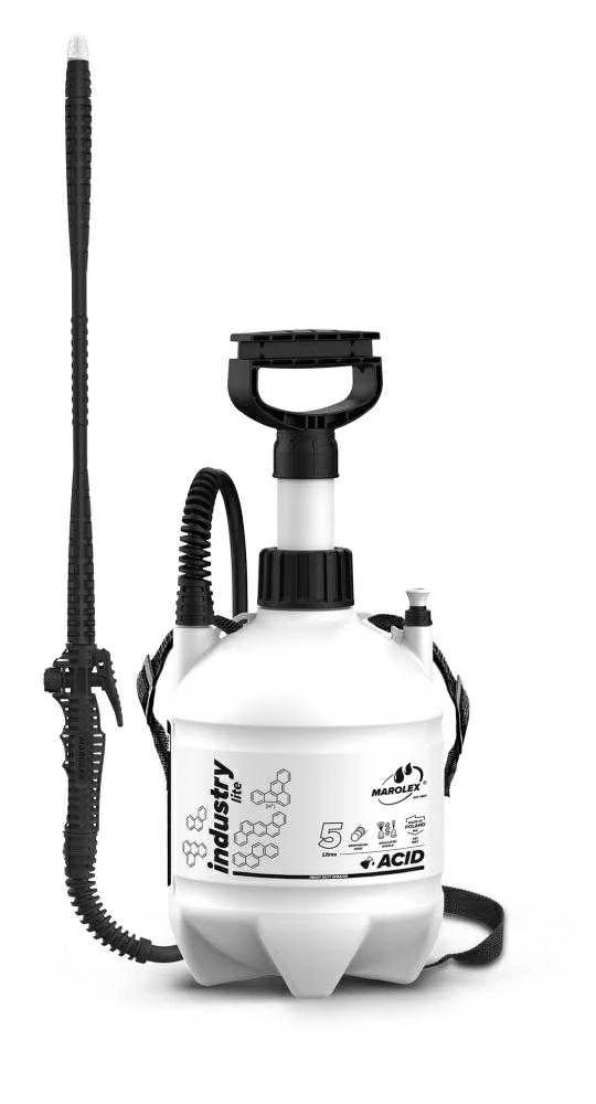 Marolex Industry Lite Acid 5L purkštuvas su nešiojimo diržu