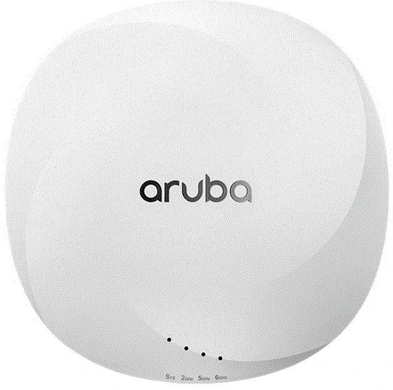 Maršrutizatorius Hewlett Packard (HP) HP1 HPE Aruba Networking AP-615-RW Dual Radio Tri Band 2×2 Wi-Fi 6E Int Antennas Campus AP 2400 Mbit/ai Balta Maitinimas per Eternetą (PoE)