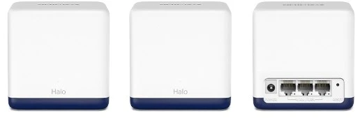 Maršrutizatorius TP-Link „Mercusys“ | AC1900 viso namo tinklinio „Wi-Fi“ sistema | „Halo H50G“ (3 vnt. pakuotė) | 802.11ac | 1300+600 Mbps | Ethernet LAN (RJ-45) jungtys 3 | Tinklo palaikymas: Taip | MU-MiMO: Taip | Mobilusis plačiajuostis ryšys: Be