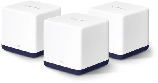 Maršrutizatorius TP-Link „Mercusys“ | AC1900 viso namo tinklinio „Wi-Fi“ sistema | „Halo H50G“ (3 vnt. pakuotė) | 802.11ac | 1300+600 Mbps | Ethernet LAN (RJ-45) jungtys 3 | Tinklo palaikymas: Taip | MU-MiMO: Taip | Mobilusis plačiajuostis ryšys: Be