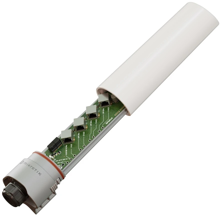 Maršrutizatorius Mikrotik GPER14I DECT kartotuvas Balta