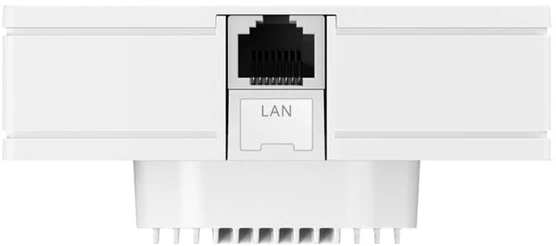 Maršrutizatorius Ruijie Networks RG-RAP62-WALL-LITE WLAN prieigos taškas 2974 Mbit/ai Balta Maitinimas per Eternetą (PoE)