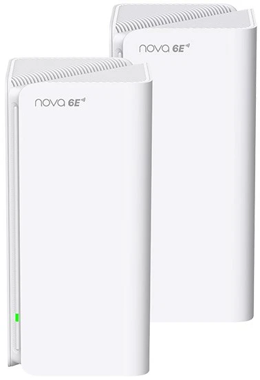 Maršrutizatorius Tenda MX21 Pro(2-pack) Trijų dažnio juostų (2,4 GHz / 5 GHz / 6 GHz) Wi-Fi 6 (802.11ax) Balta 3 Vidinis