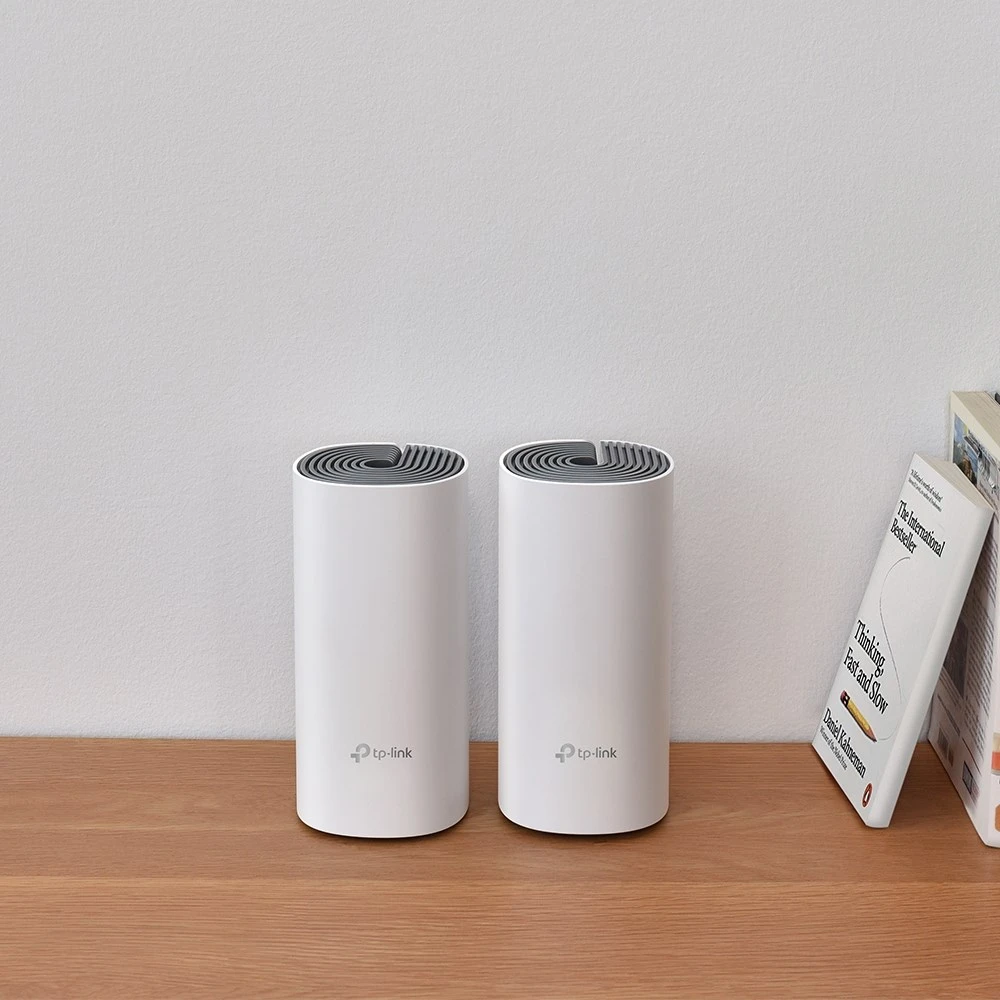 Maršrutizatorius TP-LINK AC1200 viso namo tinklelio „Wi-Fi“ sistema „Qualcomm“ CPU 867 Mbps, 5 GHz + 300 Mbps, 2,4 GHz 2 10/100 Mbps prievadai 2 vidinės antenos