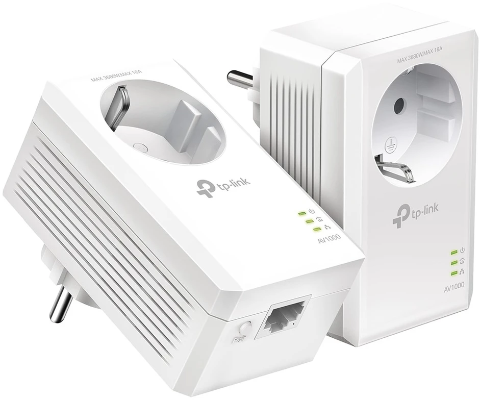 Maršrutizatorius TP-Link TL-PA7019P KIT 1000 Mbit/s Ethernet LAN jungtis Balta 2 vnt.