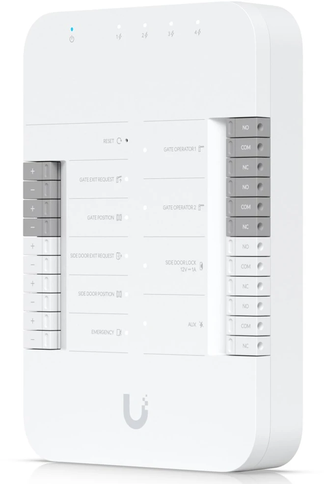 UBIQUITI AN ADVANCED GATE HUB ENABLING SEAMLESS GATE ACCESS CONTROL VIA CONNECTED ACCESS READERS OR INTERCOM