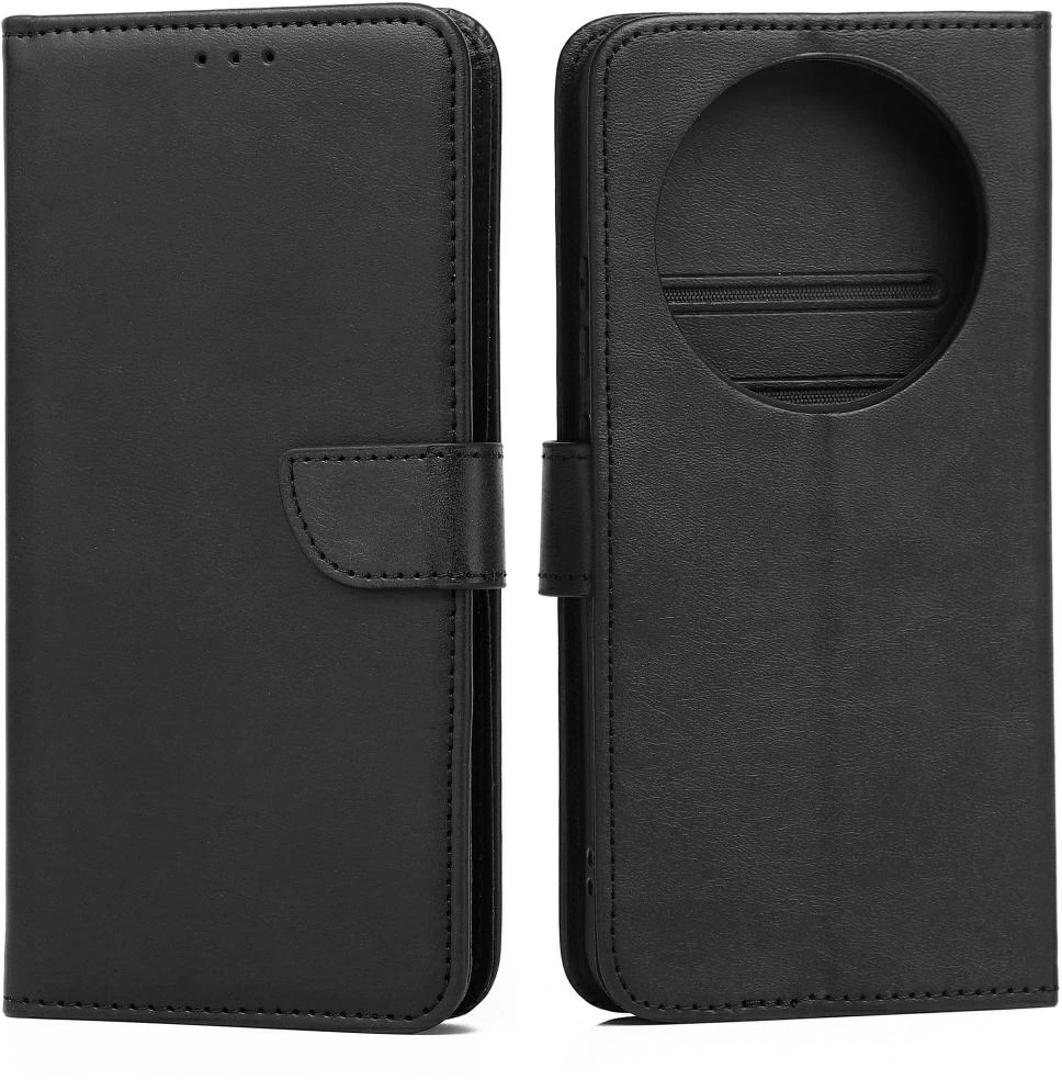 Marv Wallet Dėklas Honor Magic 8 Lite juodos spalvos