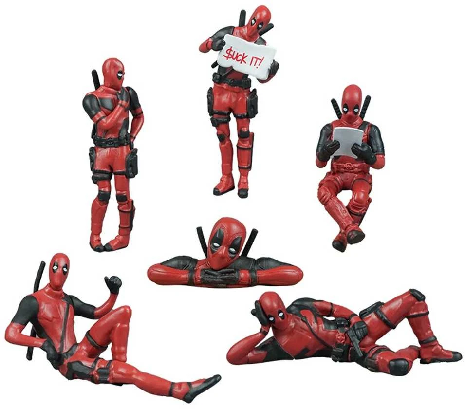 Marvel Deadpool mini figūrėlė skaitantis Deadpoolas Nr.3