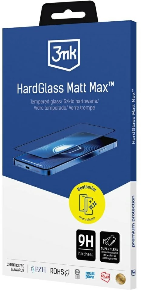 3MK HardGlass Matt Max Apsauginis stiklas for Samsung Galaxy S25 Ultra