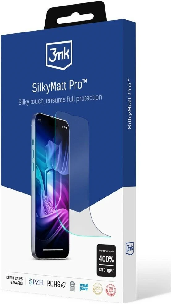 Matinė apsauginė plėvelė 3MK Silky Matt Pro, skirta Samsung Galaxy S26+
