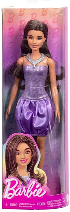 Mattel BARBIE madistė pūsta violetine suknele (HYT92)
