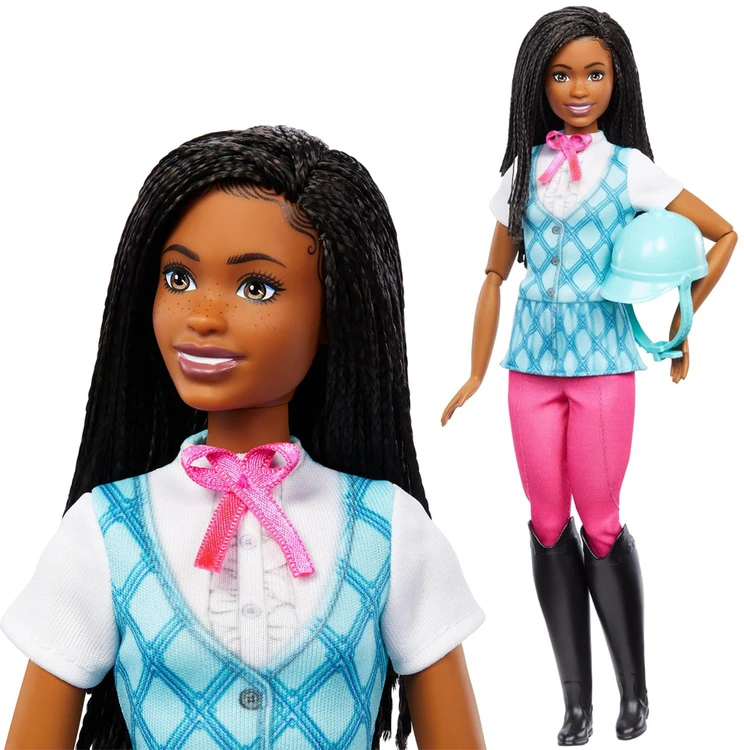 Mattel Barbie Mysteries Brooklyn mados žokėjaus lėlė ZA6179