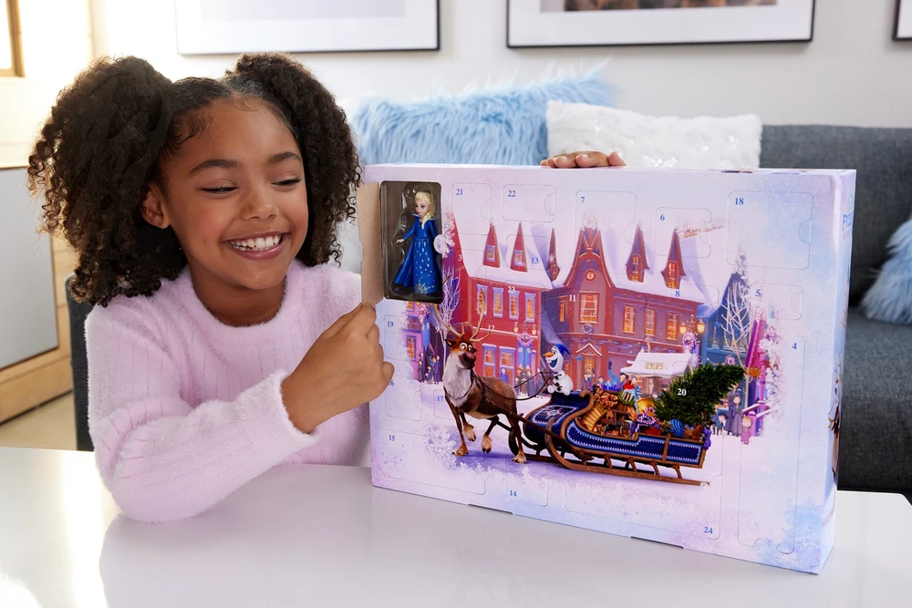 Mattel „Disney Frozen“ advento kalendorius