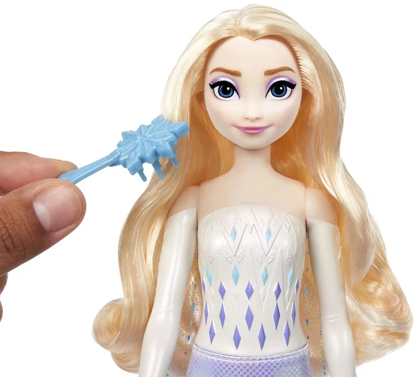 Lelė Mattel „Disney Frozen Spin & Reveal“ Elzos siurprizų rinkinys