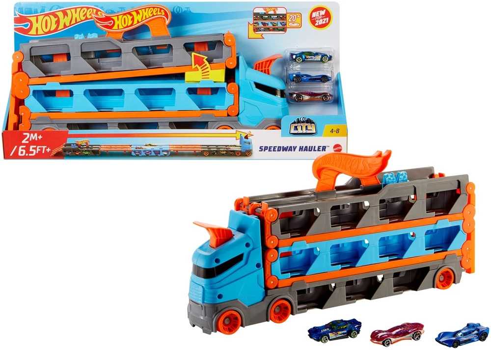Mattel „Hot Wheels“ traktorius su kompresoriumi (Sioc)