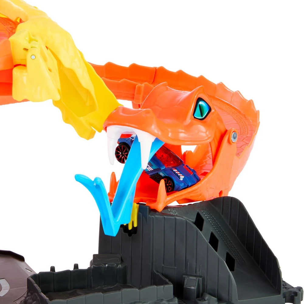 Mattel HOT WHEELS CITY rinkinys – Gyvatė picerijoje (HTN81)