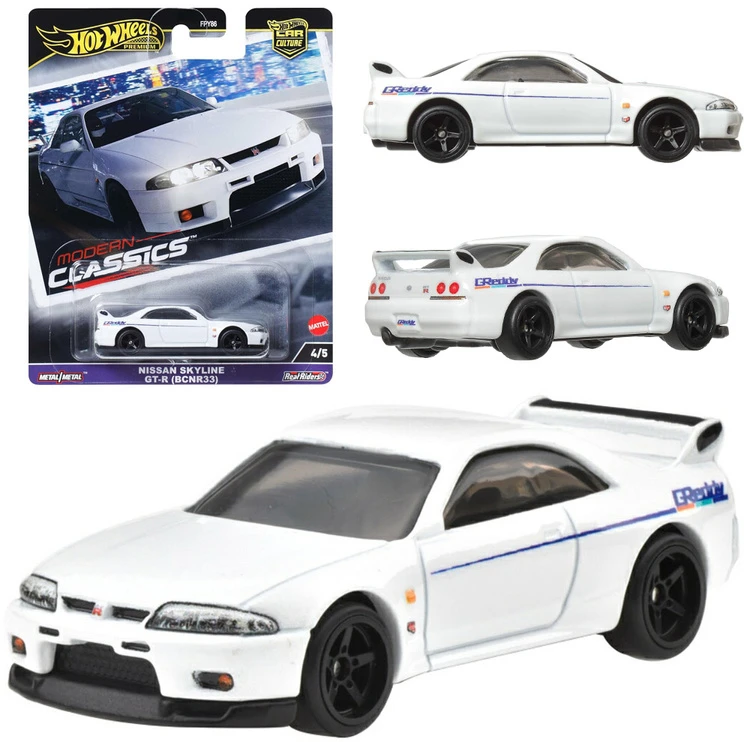 Mattel Hot Wheels Premium Nissan Skyline GT-R diecast automobilis ZA6031