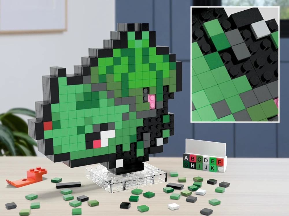 Mattel MEGA Pokemon Pixel Bulbasaur HTH75