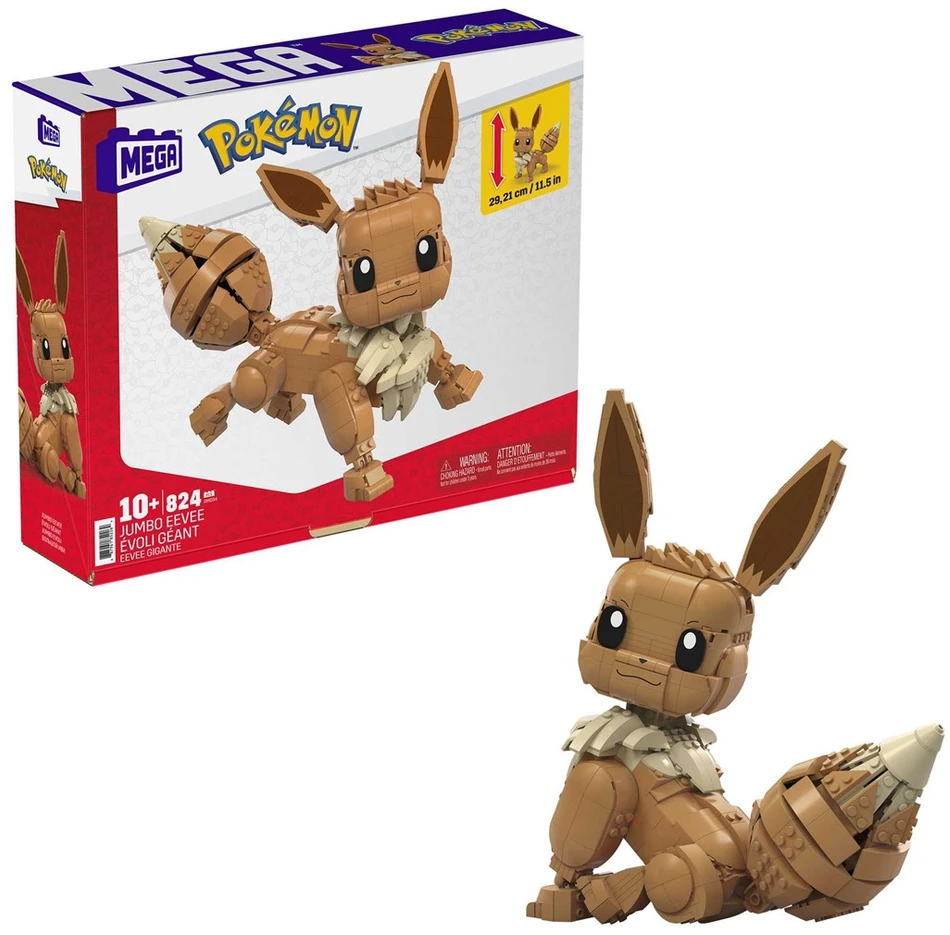 Mattel „Mega Construx Pokemon“ rinkinys „Didysis Eevee“