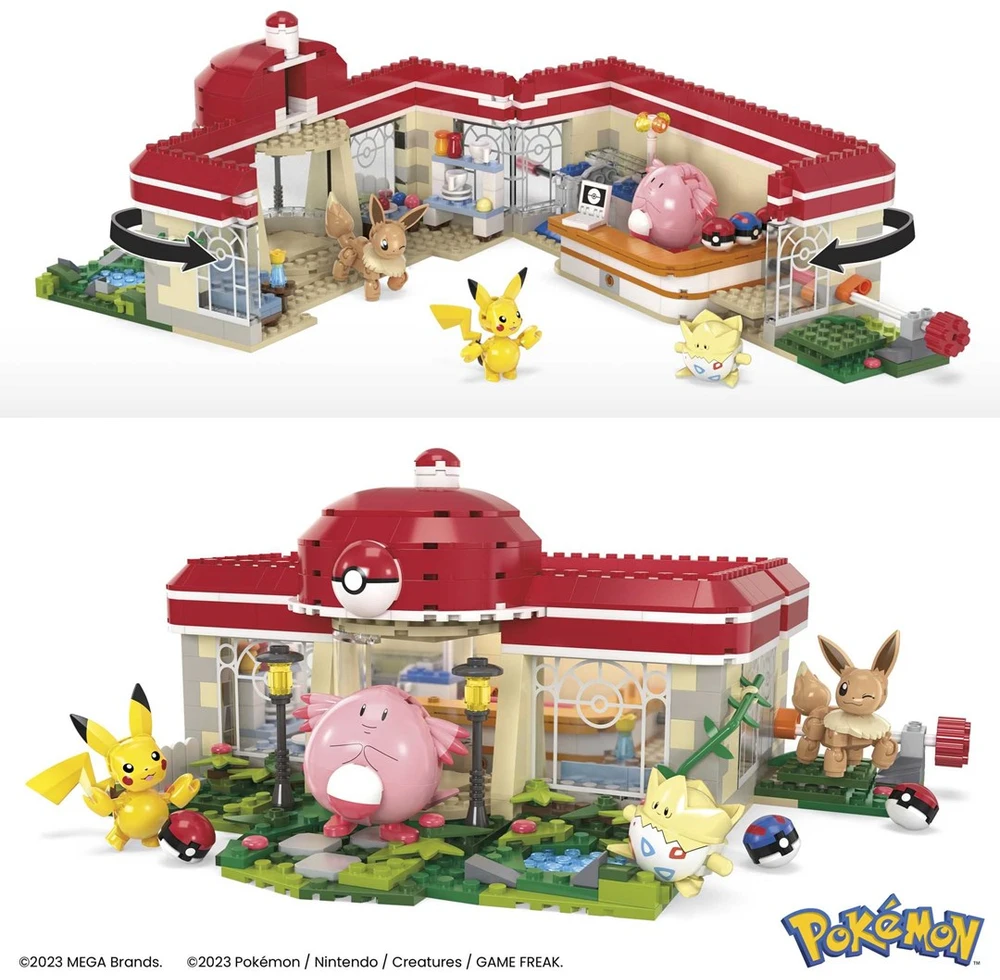 Mattel Mega Pokemon Forest Pokemon centras