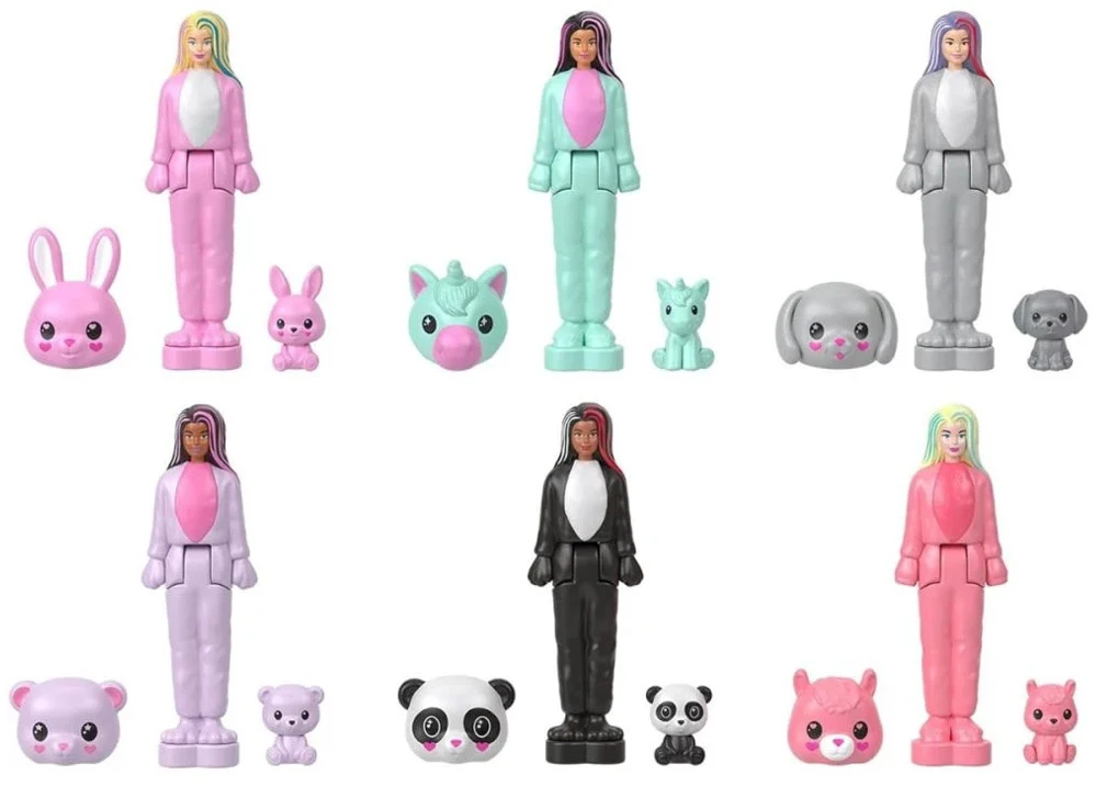 Mattel BARBIELAND CUTIE REVEAL mini siurprizas (HYM25)