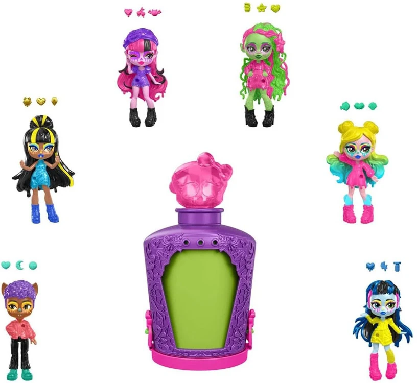 Mattel MONSTER HIGH mini siurprizų rinkinys – eleksyras (HYB10)