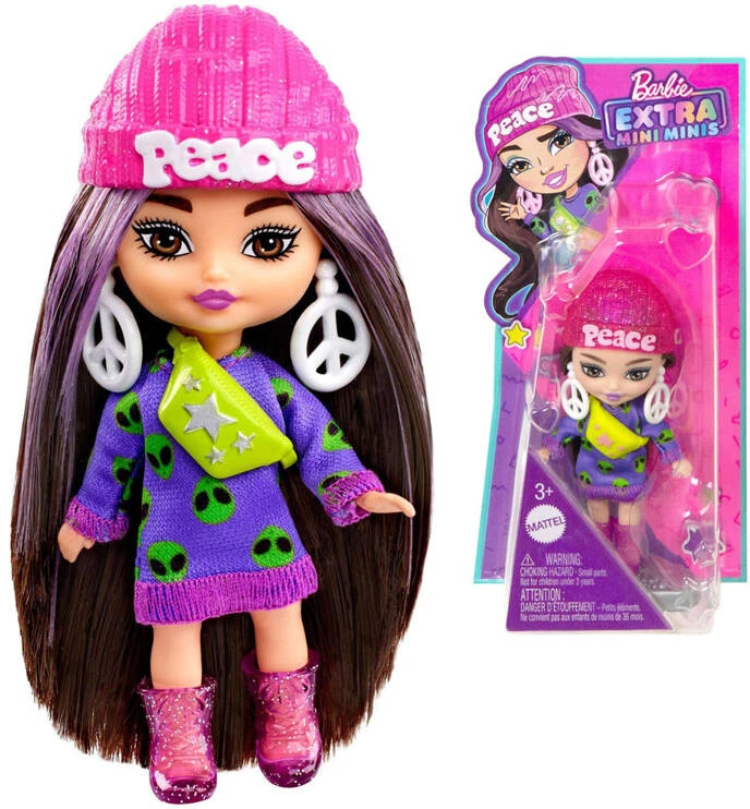 Mattel Stilinga mados lėlė „Barbie Extra Mini Minis“ aksesuarai HLN46 ZA5105 B