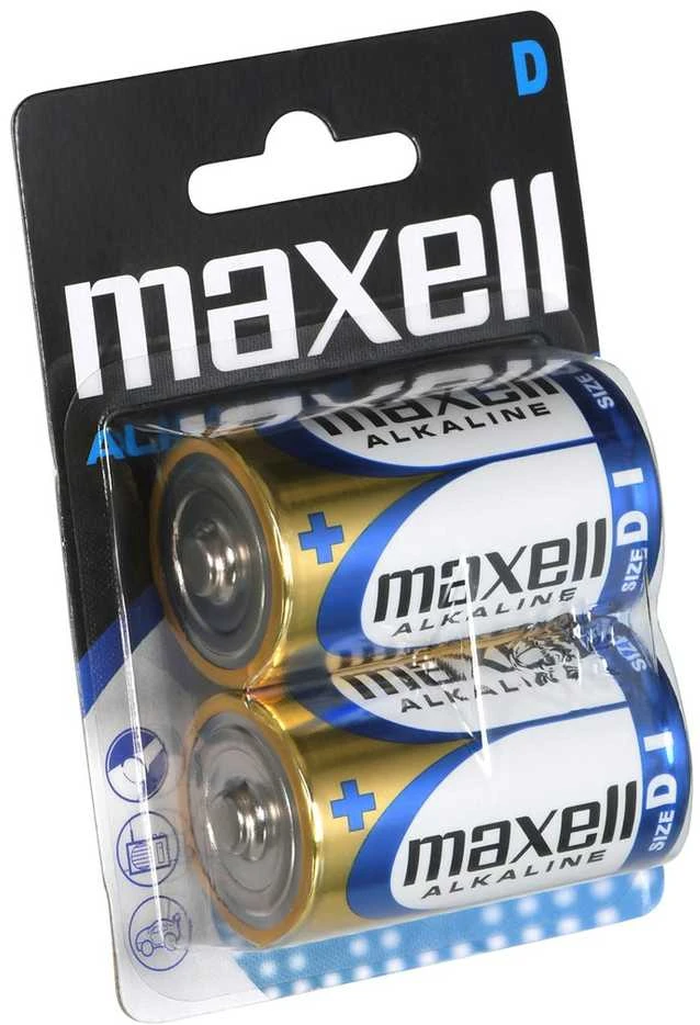 Baterijos - Maxell 161170 Vienkartinė Baterija D Šarminis