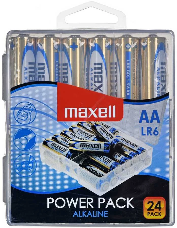 Maxell 24x LR6 AA Vienkartinė baterija Šarminis