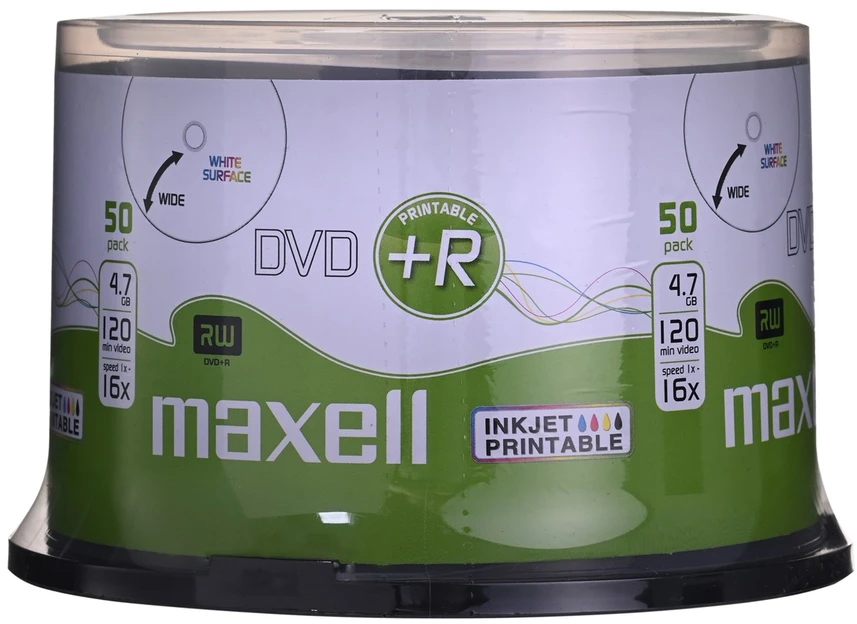 DVD Diskai - Maxell 4.7 GB 50 Vnt. Pakuotė
