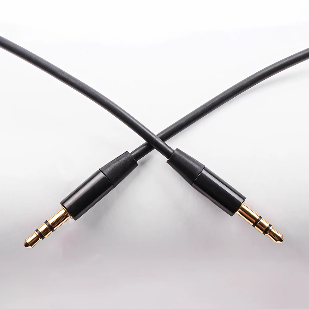 Maxlife garso kabelis jack 3.5 mm – jack 3.5 mm 1m juodas