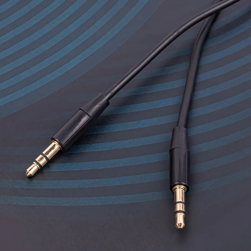 Maxlife garso kabelis jack 3.5 mm – jack 3.5 mm 1m juodas