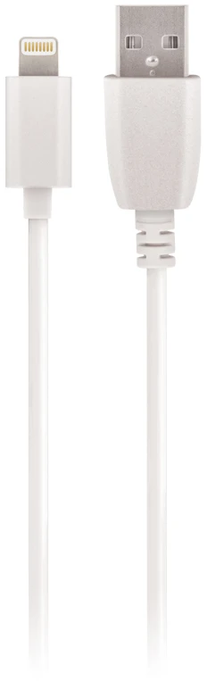 „Maxlife“ laidas USB – „Lightning“ 3,0 m 2A baltas