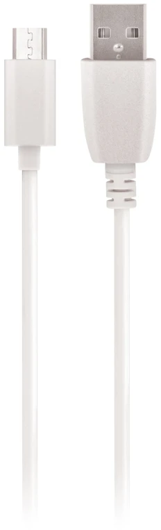 Maxlife laidas USB – microUSB 1,0 m 3A baltas
