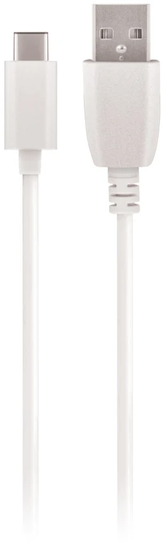 USB kabelis Maxlife Type-C baltas, 1A, 1.0m