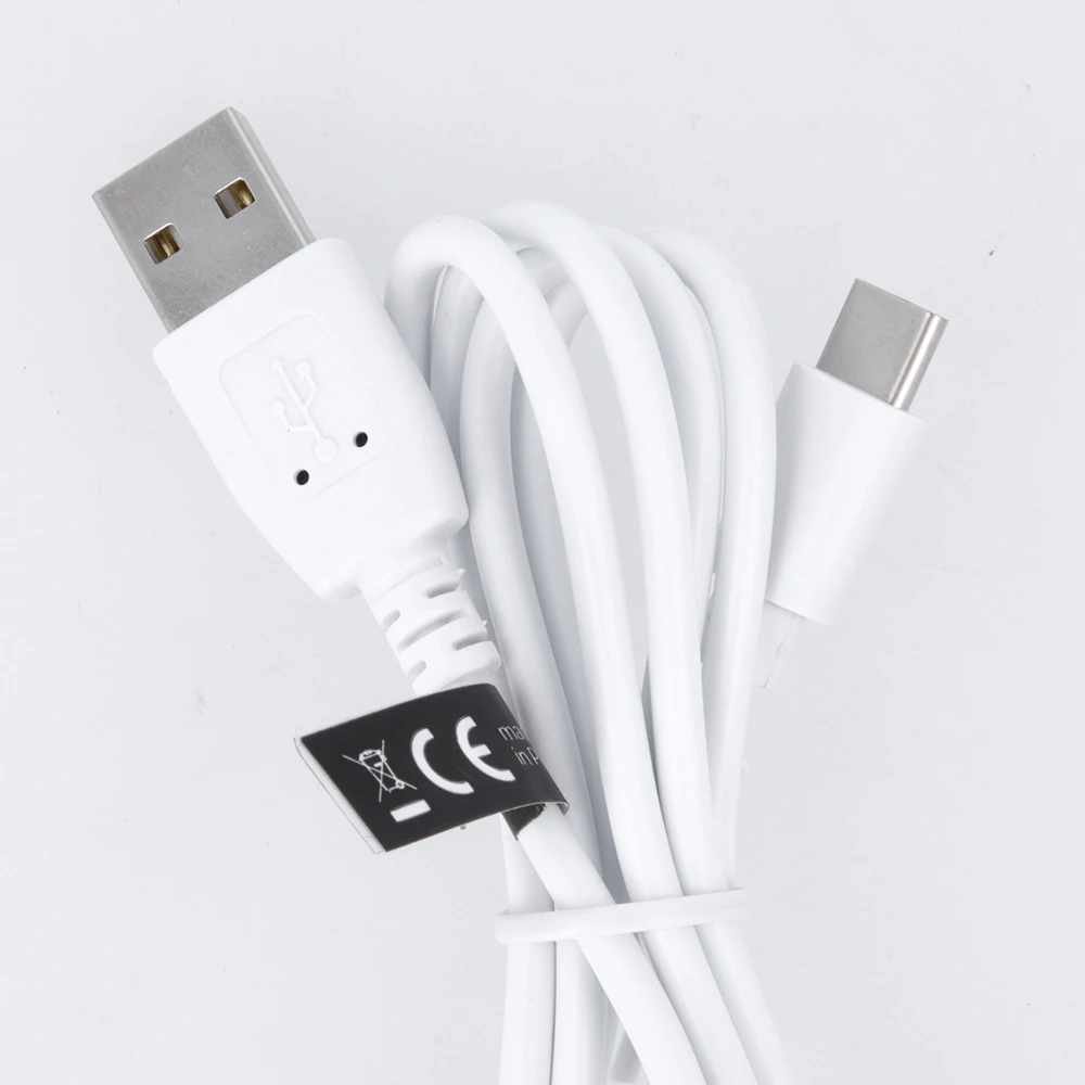 USB laidas Maxlife Type-C FastCharging baltas, 3.0A, 1.0m
