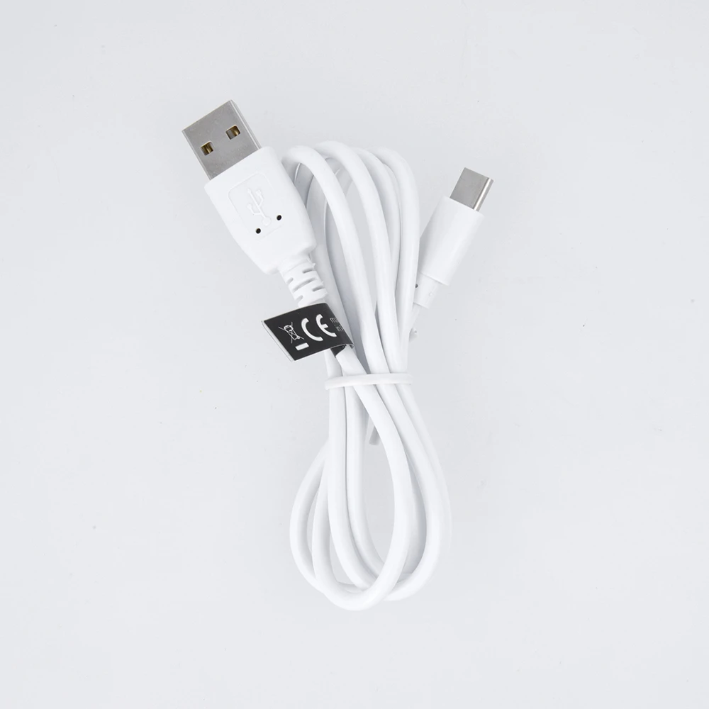 USB laidas Maxlife Type-C FastCharging baltas, 3.0A, 1.0m
