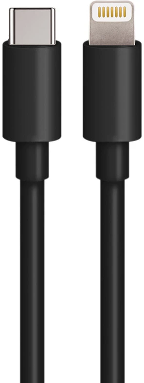 Maxlife MXCC-04 PD QC automobilinis įkroviklis 1x USB-C 1x USB 20W juodas + USB-C – Lightning laidas 27W