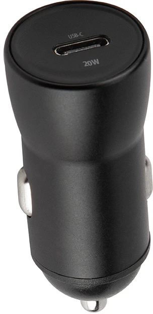 Maxlife MXCC-04 PD QC automobilinis įkroviklis 1x USB-C 20W juodas