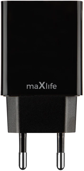 Maxlife MXTC-11 įkroviklis 1x USB-A 2,1A juodas