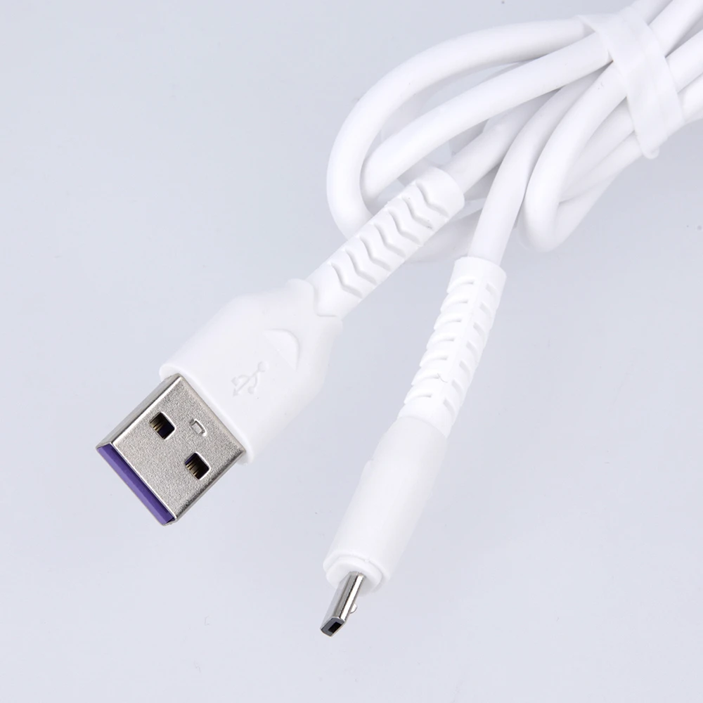 Maxlife MXUC-04 laidas USB – microUSB 1,0 m 3A baltas