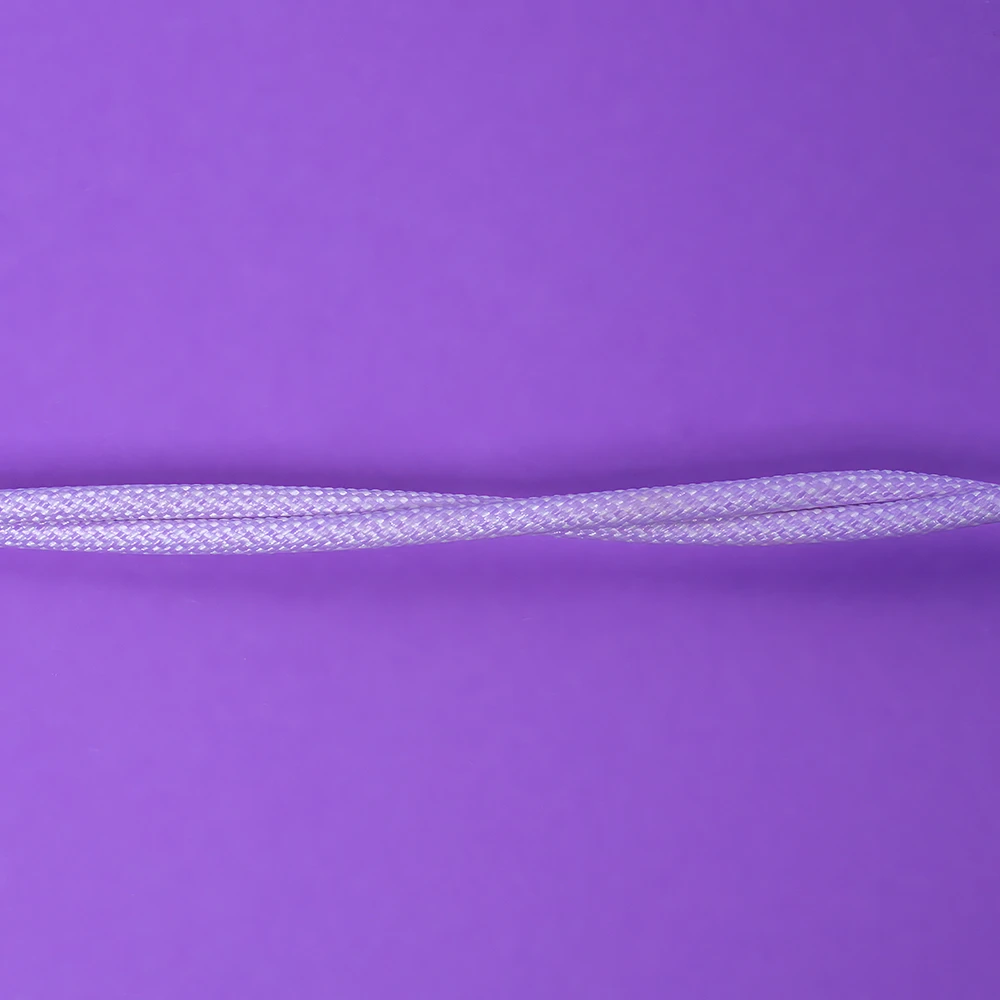 Maxlife MXUC-06 laidas USB-C – USB-C 1,0 m 20W violetinis nailoninis