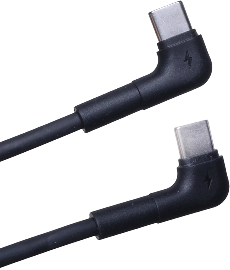 Maxlife MXUC-09 kampinis laidas USB-C – USB-C 1,0 m 60W juodas