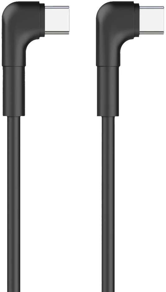 Maxlife MXUC-09 kampinis laidas USB-C – USB-C 1,0 m 60W juodas